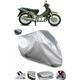 Coverplus Modenas Kriss 125 Gri Arka Çanta Uyumlu Su Geçirmez Motosiklet Brandası