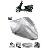 Coverplus Mondial 125 NT Turkuaz Gri Arka Çanta Uyumlu Su Geçirmez Motosiklet Brandası