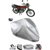 Coverplus Mondial 125 UAG Gri Arka Çanta Uyumlu Su Geçirmez Motosiklet Brandası