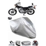 Coverplus Mondial 125 UKT Gri Arka Çanta Uyumlu Su Geçirmez Motosiklet Brandası