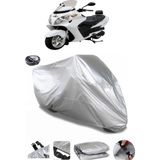 Coverplus Mondial 250 Buffalo Gri Arka Çanta Uyumlu Su Geçirmez Motosiklet Brandası