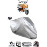 Coverplus Mondial 50 ZNU EC Gri Arka Çanta Uyumlu Su Geçirmez Motosiklet Brandası