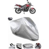 Coverplus Mondial RX1I EVO Gri Arka Çanta Uyumlu Su Geçirmez Motosiklet Brandası