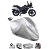 Coverplus Mondial RX3-S EVO Gri Arka Çanta Uyumlu Su Geçirmez Motosiklet Brandası
