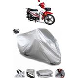 Coverplus Motolux Africa King Gri Arka Çanta Uyumlu Su Geçirmez Motosiklet Brandası