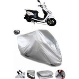 Coverplus Motolux Rüzgar 50 Gri Arka Çanta Uyumlu Su Geçirmez Motosiklet Brandası