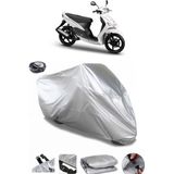 Coverplus Motoran Moreno 100 Gri Arka Çanta Uyumlu Su Geçirmez Motosiklet Brandası