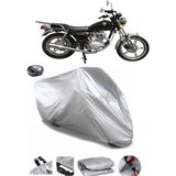 Coverplus Motoran mt 150 Gri Arka Çanta Uyumlu Su Geçirmez Motosiklet Brandası