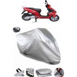 Coverplus Motoran Wind 125 Gri Arka Çanta Uyumlu Su Geçirmez Motosiklet Brandası