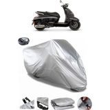 Coverplus Peugeot Django 150 Gri Arka Çanta Uyumlu Su Geçirmez Motosiklet Brandası