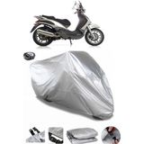 Coverplus Piaggio Beverly 200 Gri Arka Çanta Uyumlu Su Geçirmez Motosiklet Brandası