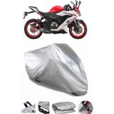 Coverplus QJ SRK 400 RR Gri Su Geçirmez Motosiklet Brandası