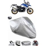 Coverplus QJ SRT 800 X Gri Arka Çanta Uyumlu Su Geçirmez Motosiklet Brandası