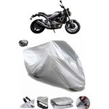 Coverplus QJ SRV 550 Gri Arka Çanta Uyumlu Su Geçirmez Motosiklet Brandası