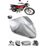 Coverplus Ramzey Karaca 100 Gri Arka Çanta Uyumlu Su Geçirmez Motosiklet Brandası