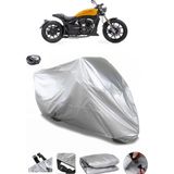 Coverplus Regal Raptor Pilder 125 Gri Arka Çanta Uyumlu Su Geçirmez Motosiklet Brandası