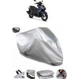 Coverplus RKS Arome 125 Gri Arka Çanta Uyumlu Su Geçirmez Motosiklet Brandası