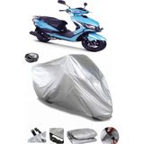 Coverplus RKS Blazer 50 XR Gri Arka Çanta Uyumlu Su Geçirmez Motosiklet Brandası