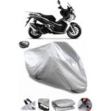 Coverplus RKS Veloce 150 Gri Arka Çanta Uyumlu Su Geçirmez Motosiklet Brandası