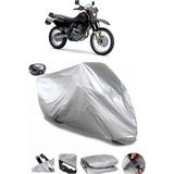 Coverplus Suzuki DR650 SE Gri Arka Çanta Uyumlu Su Geçirmez Motosiklet Brandası