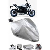 Coverplus Suzuki GSX-S 1000 Gri Arka Çanta Uyumlu Su Geçirmez Motosiklet Brandası