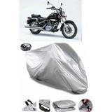 Coverplus Suzuki VL 250 Intruder Gri Arka Çanta Uyumlu Su Geçirmez Motosiklet Brandası