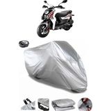 Coverplus SYM Crox 125 Gri Arka Çanta Uyumlu Su Geçirmez Motosiklet Brandası