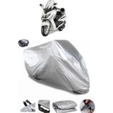 Coverplus Sym GTS 250L Evo Arka Çanta Uyumlu Su Geçirmez Gri Motosiklet Brandası