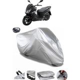 Coverplus Sym Jet 14 200L Arka Çanta Uyumlu Su Geçirmez Gri Motosiklet Brandası