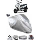 Coverplus Sym Jet 4 125 Arka Çanta Uyumlu Su Geçirmez Gri Motosiklet Brandası