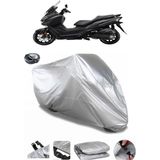 Coverplus Sym Joymax Z Plus 250 Arka Çanta Uyumlu Su Geçirmez Gri Motosiklet Brandası