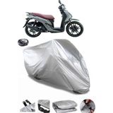 Coverplus Sym Symphony ST 125 Arka Çanta Uyumlu Su Geçirmez Gri Motosiklet Brandası