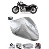 Coverplus Triumph Speedmaster Arka Çanta Uyumlu Su Geçirmez Gri Motosiklet Brandası