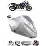 Coverplus Triumph Tiger 1200 GT Pro Arka Çanta Uyumlu Su Geçirmez Gri Motosiklet Brandası