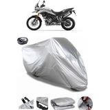 Coverplus Triumph Tiger 900 Rally Pro Arka Çanta Uyumlu Su Geçirmez Gri Motosiklet Brandası