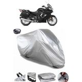 Coverplus Triumph Trophy 1200 Arka Çanta Uyumlu Su Geçirmez Gri Motosiklet Brandası