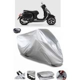 Coverplus Vespa GTS 125 ABS Arka Çanta Uyumlu Su Geçirmez Gri Motosiklet Brandası