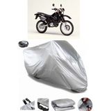 Coverplus Yamaha DT 125 R Arka Çanta Uyumlu Su Geçirmez Gri Motosiklet Brandası