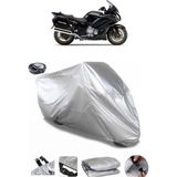 Coverplus Yamaha FJR 1300 Arka Çanta Uyumlu Su Geçirmez Gri Motosiklet Brandası