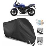 Coverplus Yamaha FZ6 Fazer Siyah Motosiklet Branda