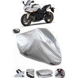 Coverplus Yamaha FZ8 Arka Çanta Uyumlu Su Geçirmez Gri Motosiklet Brandası