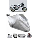 Coverplus Yamaha FZR 1000 Arka Çanta Uyumlu Su Geçirmez Gri Motosiklet Brandası