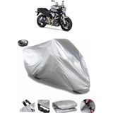Coverplus Yamaha MT-01 Arka Çanta Uyumlu Su Geçirmez Gri Motosiklet Brandası