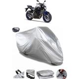 Coverplus Yamaha MT-07 ABS Arka Çanta Uyumlu Su Geçirmez Gri Motosiklet Brandası