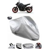 Coverplus Yamaha MT-09 Arka Çanta Uyumlu Su Geçirmez Gri Motosiklet Brandası