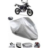 Coverplus Yamaha WR 125 X Arka Çanta Uyumlu Su Geçirmez Gri Motosiklet Brandası