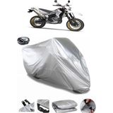 Coverplus Yamaha WR 250 X Arka Çanta Uyumlu Su Geçirmez Gri Motosiklet Brandası