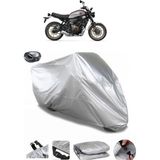 Coverplus Yamaha XSR 700 Arka Çanta Uyumlu Su Geçirmez Gri Motosiklet Brandası