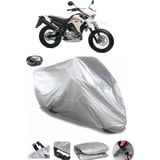 Coverplus Yamaha XT 125 X Arka Çanta Uyumlu Su Geçirmez Gri Motosiklet Brandası