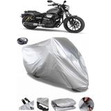 Coverplus Yamaha XV950 Arka Çanta Uyumlu Su Geçirmez Gri Motosiklet Brandası